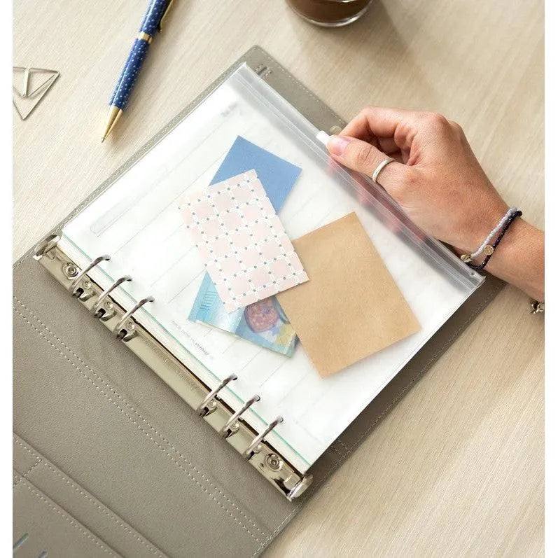 FFX Recharge A5 Enveloppe Zip-Recharge-Filofax-Papeterie du Dôme