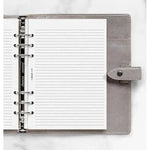 FFX Recharge A5 Feuilles Lignées Blanches-Recharge-Filofax-Papeterie du Dôme