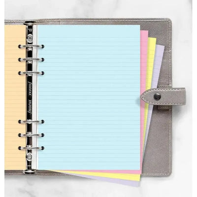 FFX Recharge A5 Feuilles Lignées Classique Assorties-Recharge-Filofax-Papeterie du Dôme