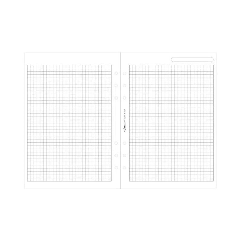 FFX Recharge A5 Feuilles Quadrillées-Recharge-Filofax-Papeterie du Dôme