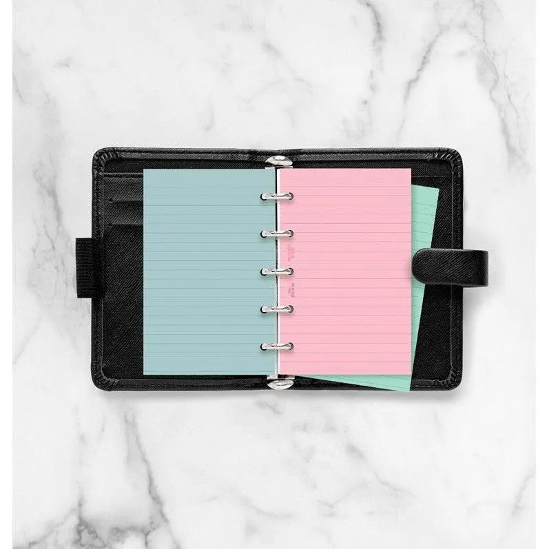 FFX Recharge Mini Feuilles Lignées Assorties Pastel-Recharge-Filofax-Papeterie du Dôme