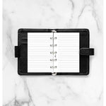 FFX Recharge Mini Feuilles Lignées Blanc-Recharge-Filofax-Papeterie du Dôme