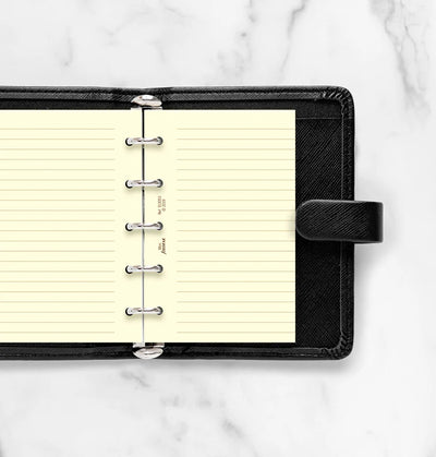 FFX Recharge Mini Feuilles Lignées Crème-Recharge-Filofax-Papeterie du Dôme