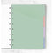 FFX Recharge Notebook A5 Index Couleurs Pastel