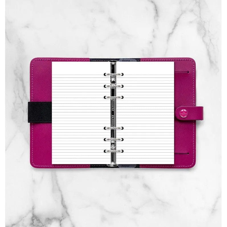 FFX Recharge Personal Feuilles Lignées Blanches x100-Recharge-Filofax-Papeterie du Dôme