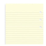 FFX Recharge Personal Feuilles Lignées Crème-Recharge-Filofax-Papeterie du Dôme