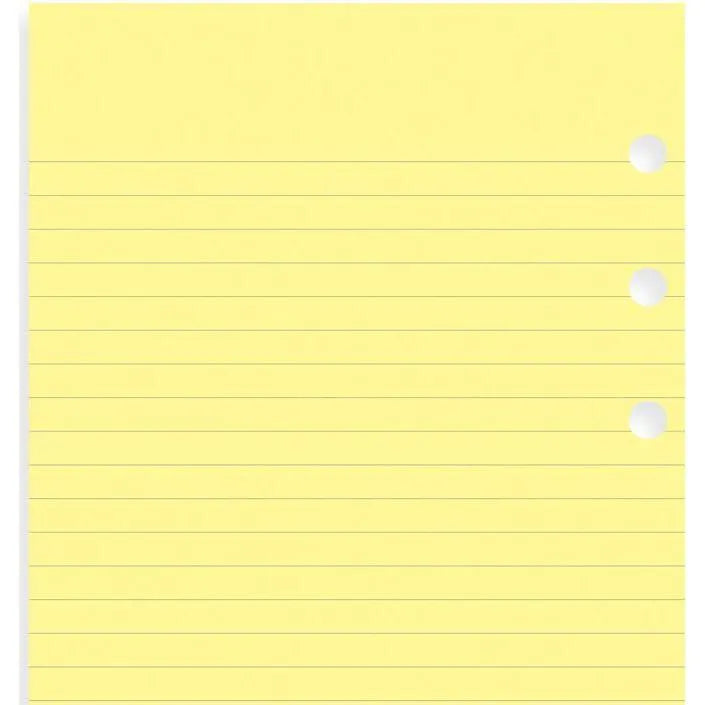 FFX Recharge Personal Feuilles Lignées-Recharge-Filofax-Papeterie du Dôme