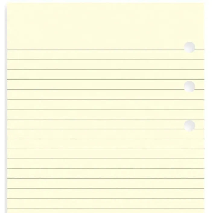 FFX Recharge Personal Feuilles Lignées-Recharge-Filofax-Papeterie du Dôme