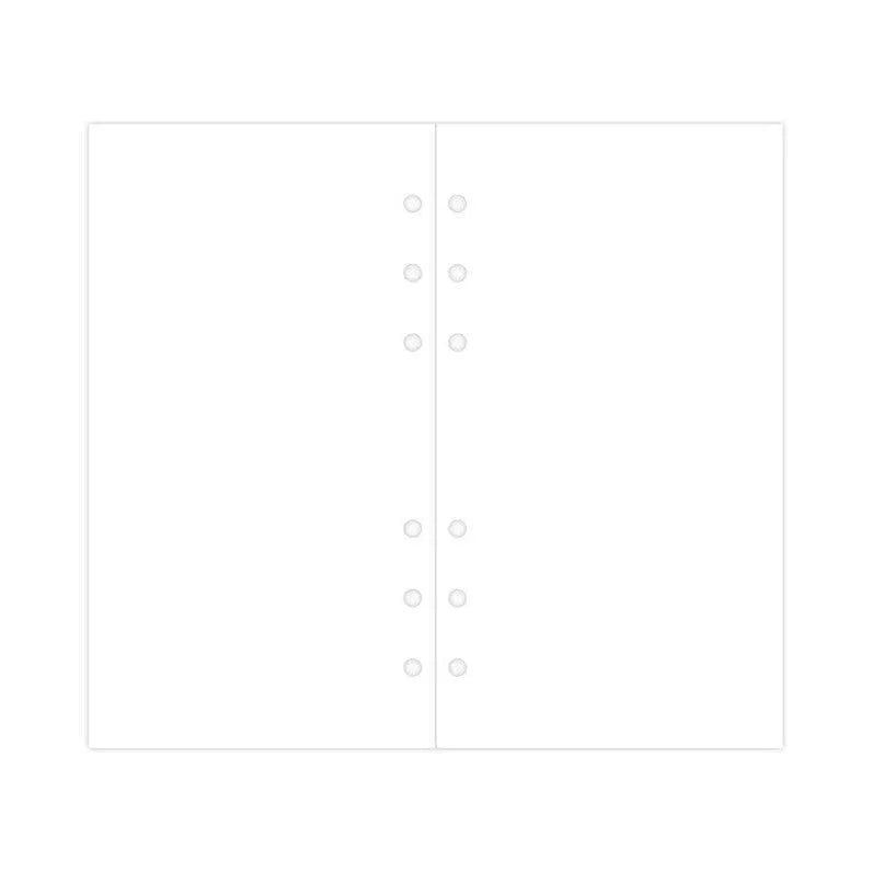 FFX Recharge Personal Feuilles Unies Blanches-Recharge-Filofax-Papeterie du Dôme