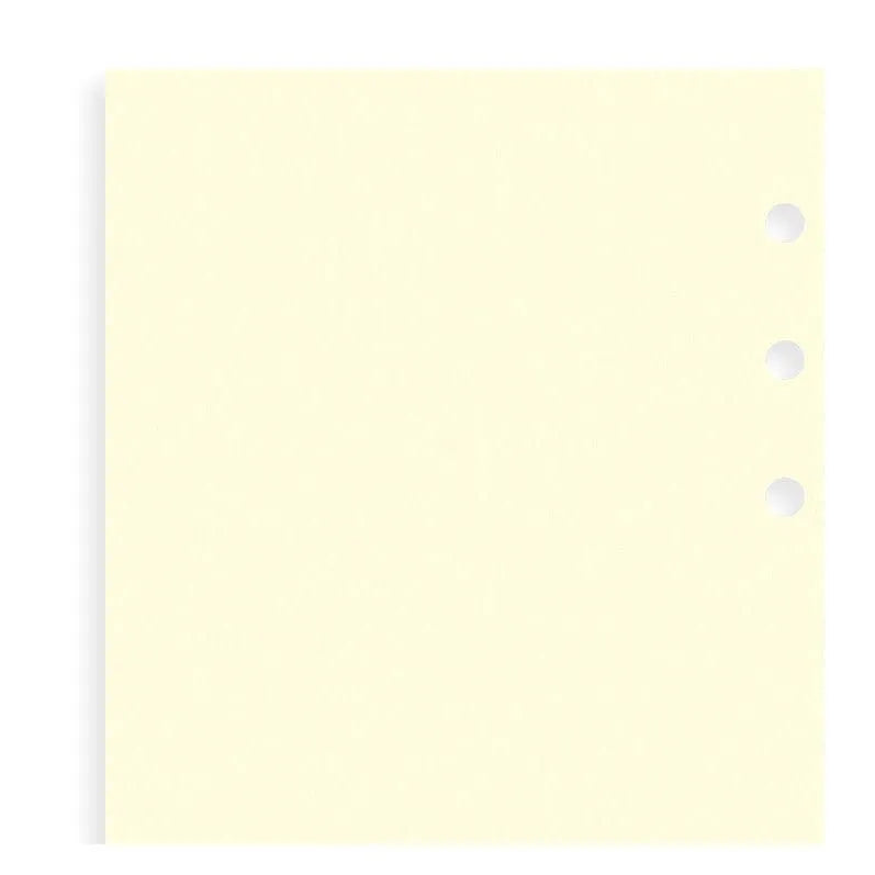 FFX Recharge Personal Feuilles Unies Crème-Autres Recharges Agenda-Filofax-Papeterie du Dôme