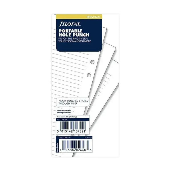 FFX Recharge Personal Réglette Perforatrice 6 Trous-Accessoire-Filofax-Papeterie du Dôme