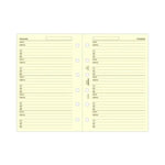 FFX Recharge Pocket Cream Nom/Adresse/Téléphone-Autres Recharges Agenda-Filofax-Papeterie du Dôme