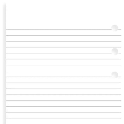 FFX Recharge Pocket Feuilles Lignées-Autres Recharges Agenda-Filofax-Blanches-Papeterie du Dôme