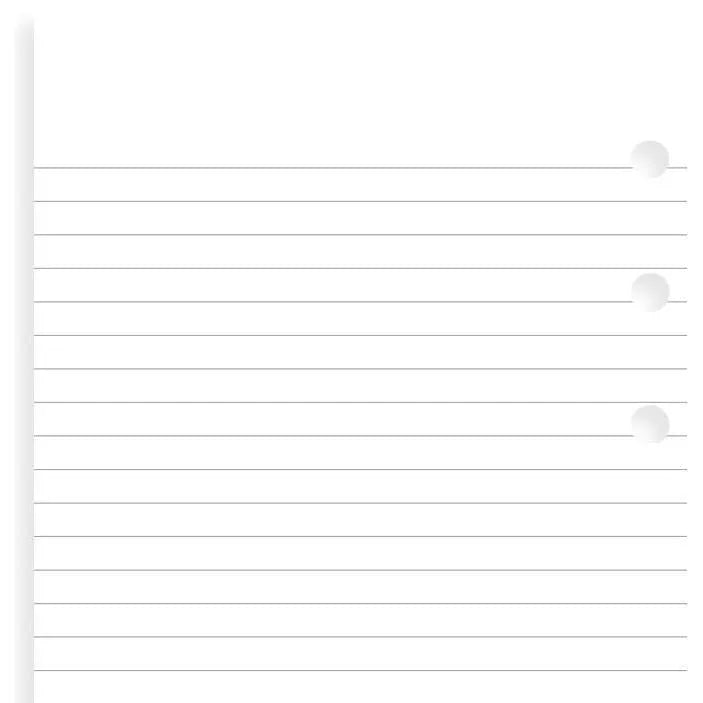 FFX Recharge Pocket Feuilles Lignées-Autres Recharges Agenda-Filofax-Blanches-Papeterie du Dôme