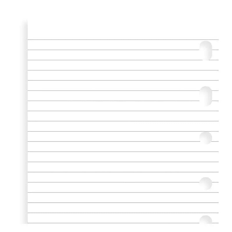 FFX Recharge Pocket Feuilles Lignées Blanches x100-Autres Recharges Agenda-Filofax-Papeterie du Dôme