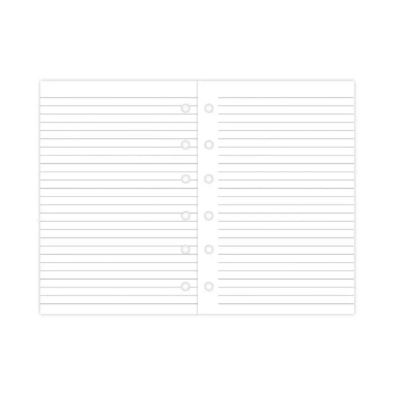 FFX Recharge Pocket Feuilles Lignées Blanches x100-Autres Recharges Agenda-Filofax-Papeterie du Dôme