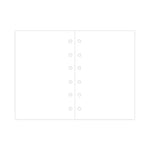 FFX Recharge Pocket Feuilles Unies Blanches-Autres Recharges Agenda-Filofax-Papeterie du Dôme