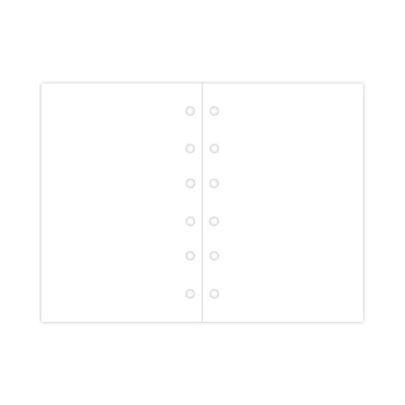 FFX Recharge Pocket Feuilles Unies Blanches-Autres Recharges Agenda-Filofax-Papeterie du Dôme