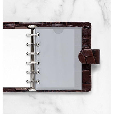 FFX Recharge Pocket Pochette Transaparente ouverture par le haut-Accessoire-Filofax-Papeterie du Dôme