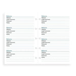 FFX Recharges Notebook Mot de passe-Recharge Notebook-Filofax-Papeterie du Dôme