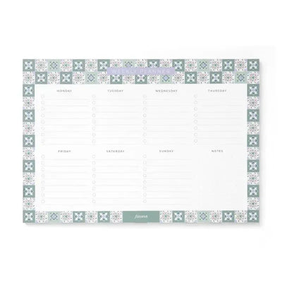 FFX Weekly Planner-Calendrier-Filofax-Mediterranean-Papeterie du Dôme
