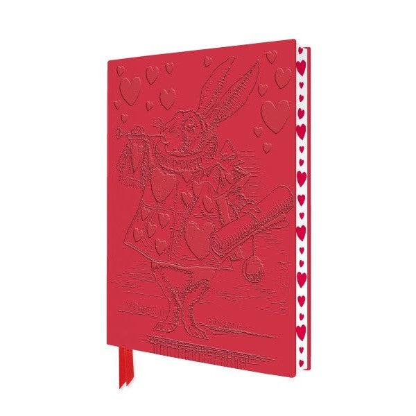 FLT Carnet Artisan Art A5-Carnet-Flame Tree Publishing-Alice in Wonderland: White Rabbit-Uni-Papeterie du Dôme