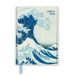 FLT Carnet d'adresse A5-Carnet d'adresse-Flame Tree Publishing-Hokusai: The Great Wave-Papeterie du Dôme