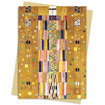 FLT Carte Double avec Enveloppe-Carterie-Flame Tree Publishing-Gustav Klimt: Stoclet Frieze-Papeterie du Dôme