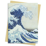 FLT Carte Double avec Enveloppe-Carterie-Flame Tree Publishing-Hokusai: The Great Wave-Papeterie du Dôme
