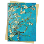 FLT Carte Double avec Enveloppe-Carterie-Flame Tree Publishing-Vincent van Gogh: Almond Blossom-Papeterie du Dôme