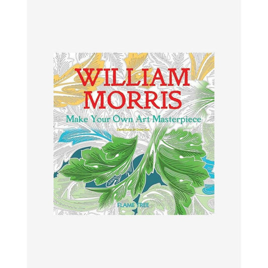 FLT Livre de Coloriage-Coloriage-Flame Tree Publishing-William Morris-Papeterie du Dôme