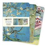 FLT Set 3 Carnets A6-Carnet-Flame Tree Publishing-Japanese Woodblocks-Blanc-Papeterie du Dôme