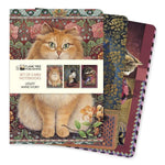 FLT Set 3 Carnets Midi-Carnet-Flame Tree Publishing-Lesley Anne Ivory-Blanc-Papeterie du Dôme