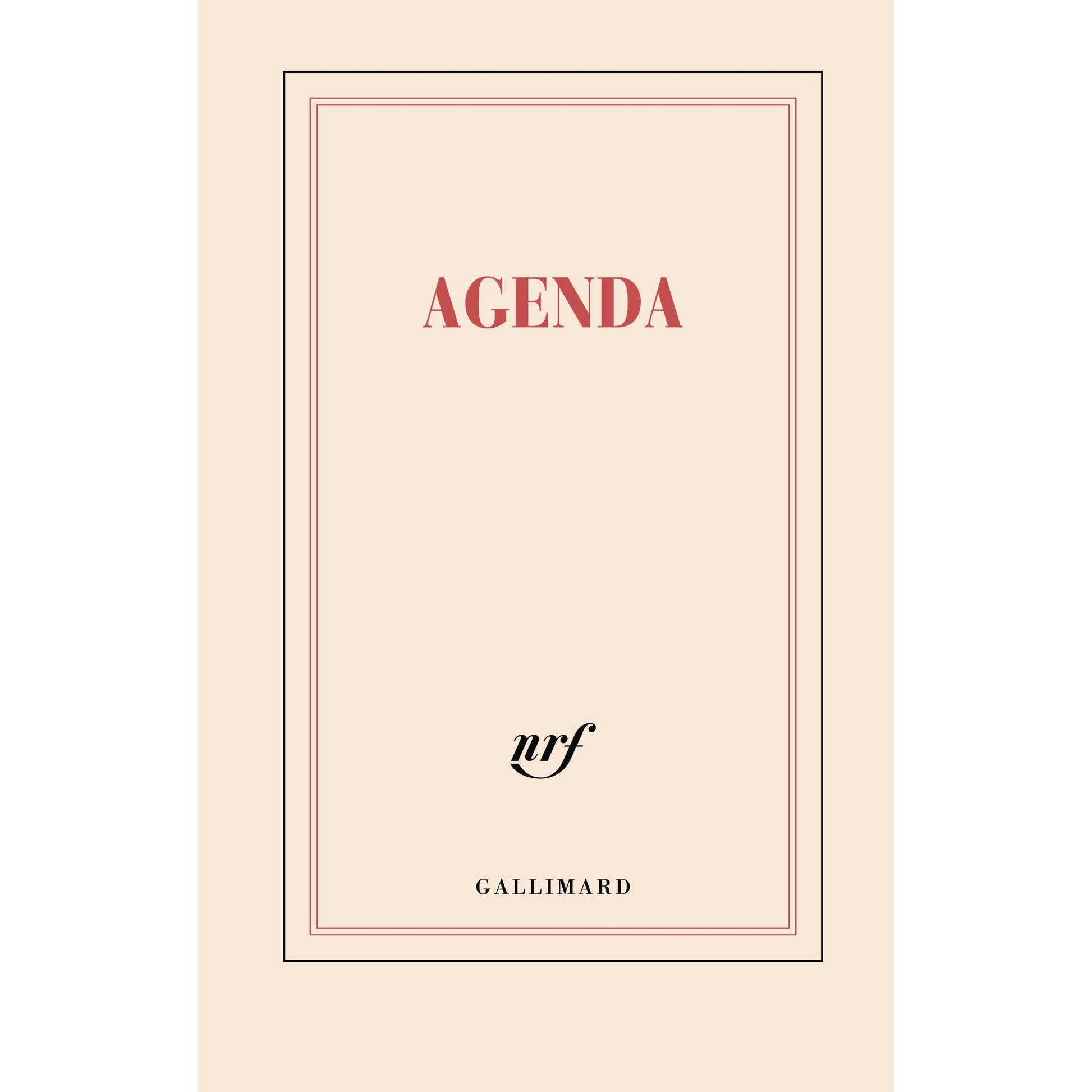GLMR Agenda Littéraire-Agenda-Gallimard-Papeterie du Dôme