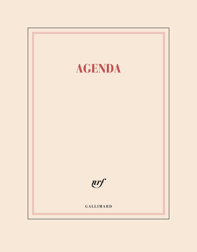 GLMR Agenda Littéraire Grand 12 Mois-Agenda-Gallimard-2027-Papeterie du Dôme