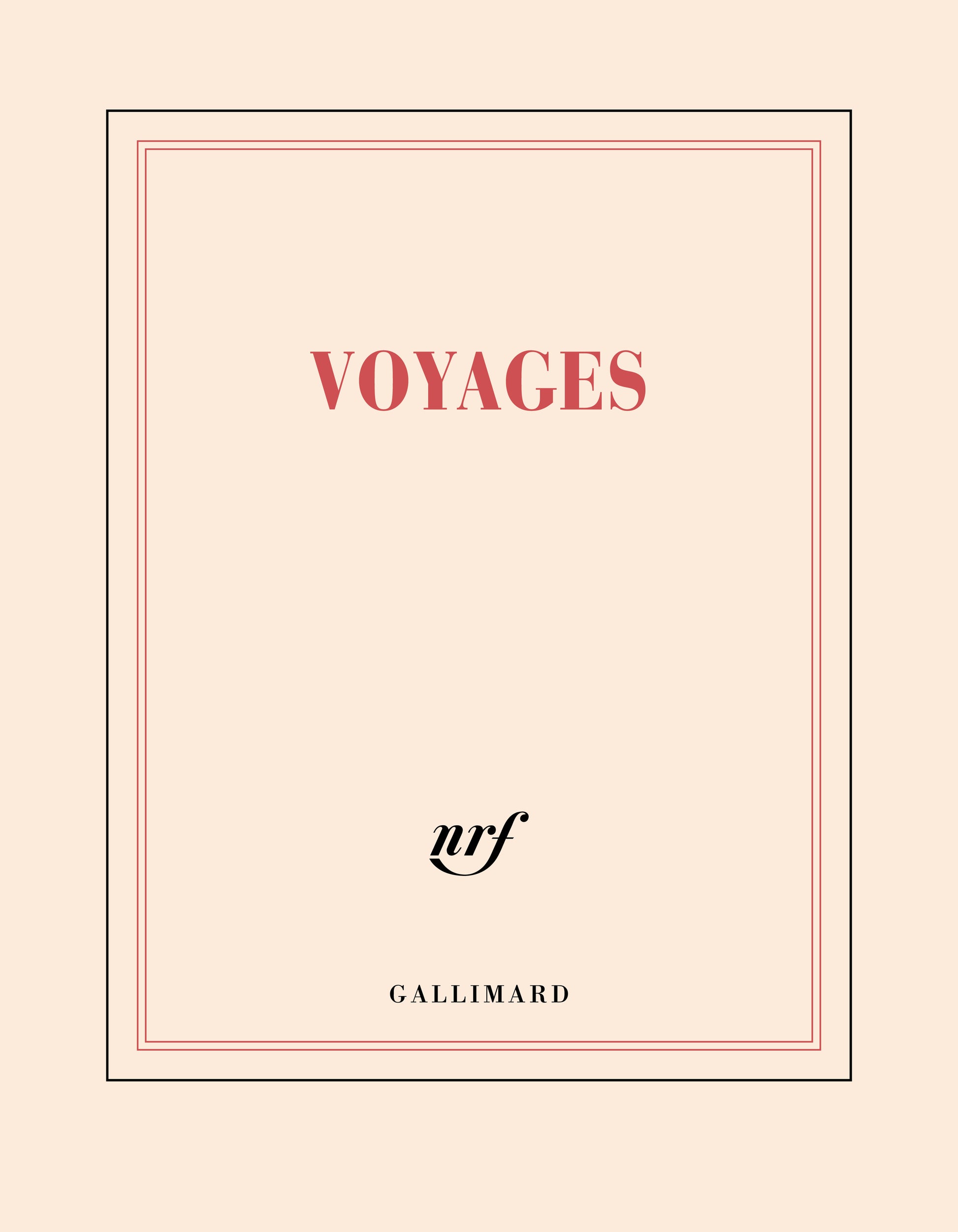 GLMR Carnet "Voyages" Ligné-Carnet-Gallimard-Papeterie du Dôme