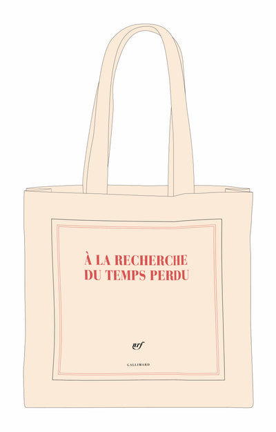 GLMR Sac en Tissu-Carnet-Gallimard-À la recherche du temps perdu-Papeterie du Dôme