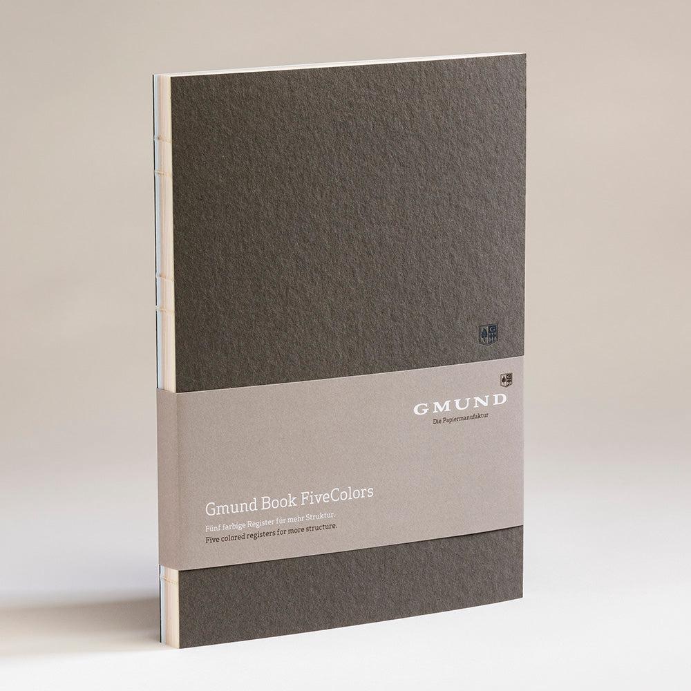 GMUND Registre 17x24 5 Couleurs-Registre-Gmund-Papeterie du Dôme