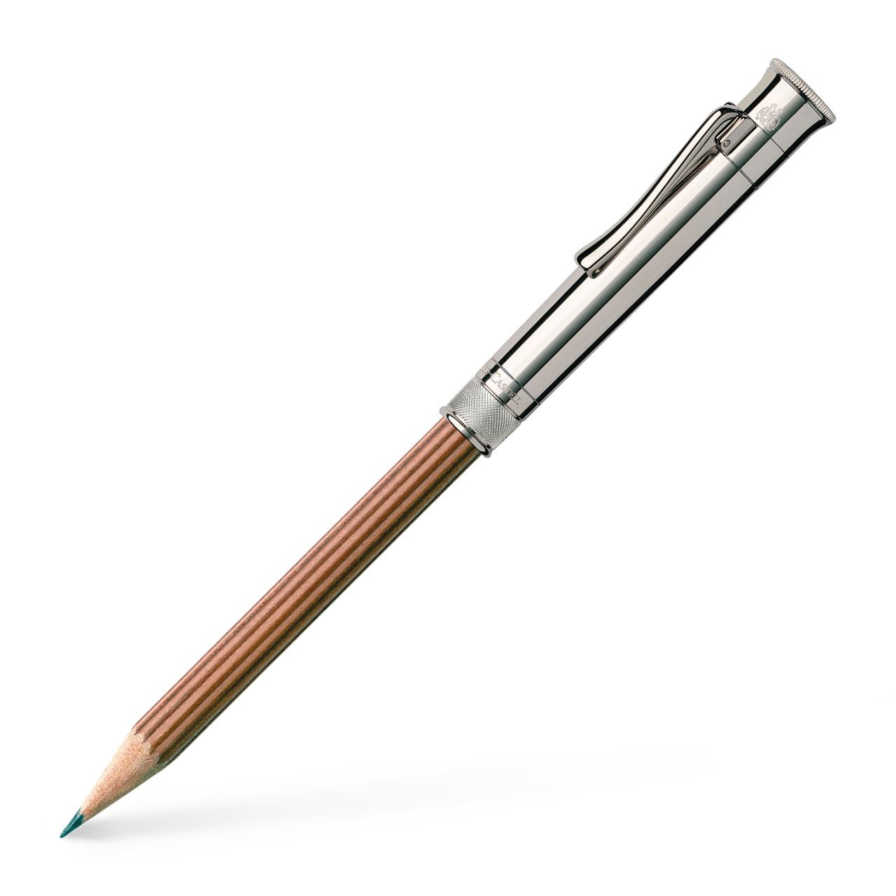 GVFC Crayon Excellence Plaqué Platine Bois-Crayon-Graf von Faber-Castell-Papeterie du Dôme