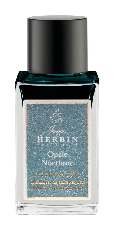HERBIN Encre Prestige Pailletée 15ml-Encre-Herbin-1670-Opale Nocturne-Papeterie du Dôme