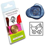 HERBIN Pastille laiton-Sceau-Herbin-Landau-Papeterie du Dôme