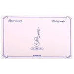 HERBIN Pochette 10 Buvards-Papeterie-Herbin-Rose-Papeterie du Dôme