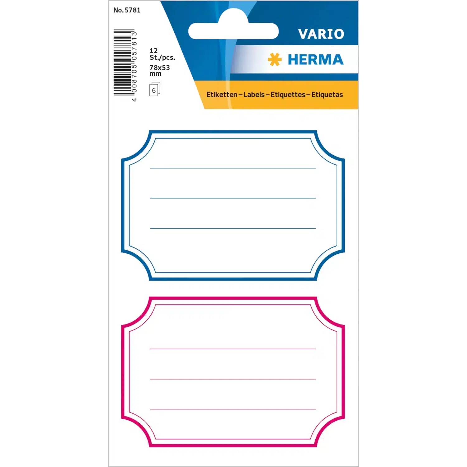 HRM Etiquettes Scolaires-Étiquettes-Herma-Papeterie du Dôme