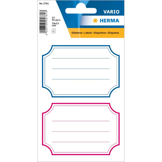 HRM Etiquettes Scolaires-Étiquettes-Herma-Papeterie du Dôme