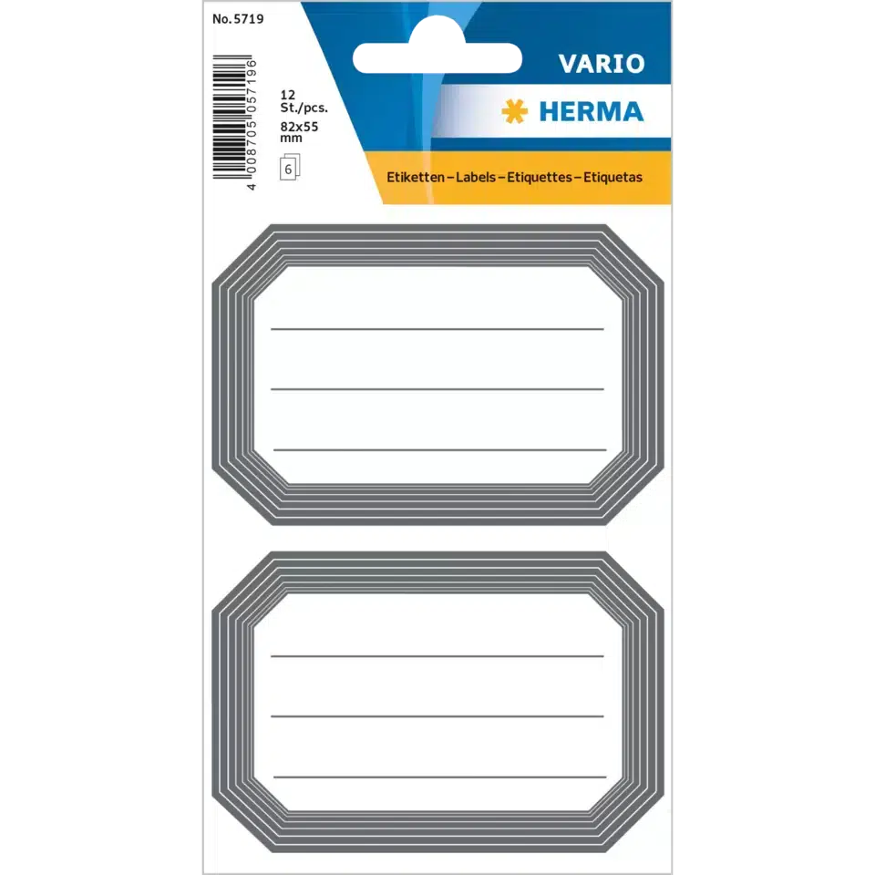 HRM Etiquettes Scolaires-Étiquettes-Herma-Papeterie du Dôme