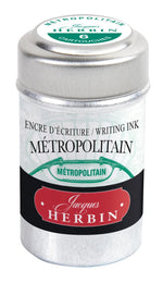 Herbin Boite de 6 Cartouches - Couleurs de Paris-Encre-Herbin-Métropolitain-Papeterie du Dôme