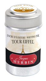 Herbin Boite de 6 Cartouches - Couleurs de Paris-Encre-Herbin-Tour Eiffel-Papeterie du Dôme
