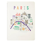 Herbin Couleurs de Paris Carnet A5-Carnet-Herbin-Affiche de Paris-Papeterie du Dôme