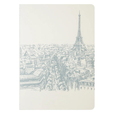 Herbin Couleurs de Paris Carnet A5-Carnet-Herbin-Les Toits de Paris-Papeterie du Dôme