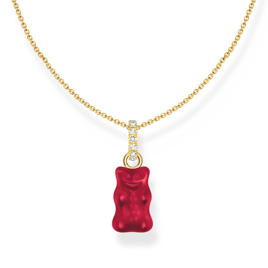 TSB Chaîne Haribo Ours d'or rouge doré